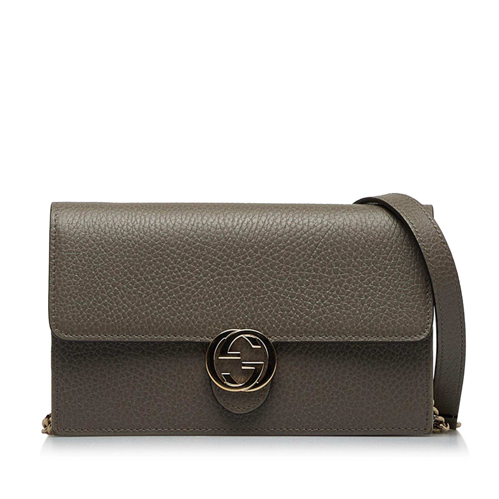 Gucci Interlocking G Wallet On Chain (SHG-GA6QAo)