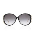 Gucci Interlocking G Web Oversized Oval Sunglasses (SHF-AOBDAt)