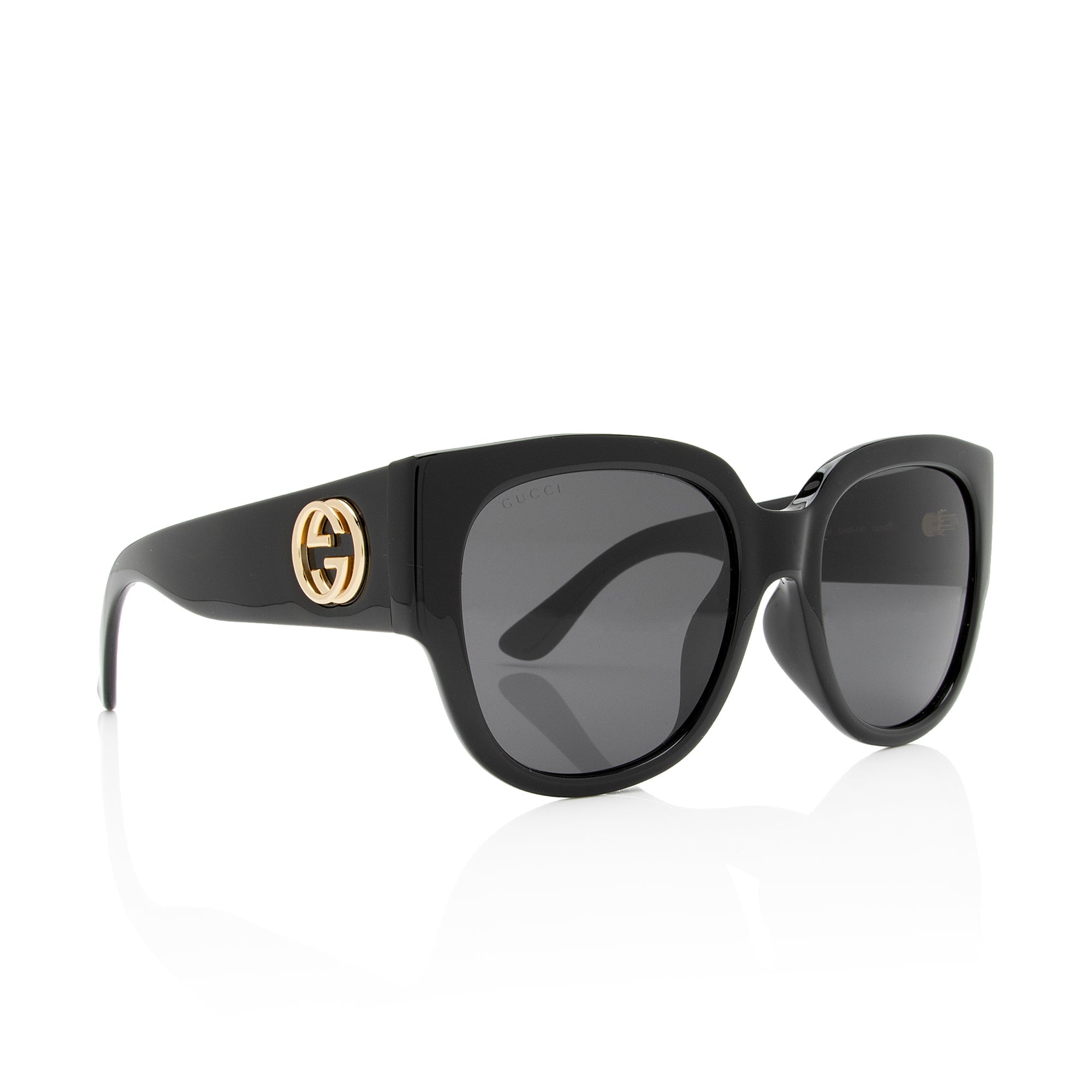 Gucci Interlocking GG Oversized Square Sunglasses (SHF-D9QPG9)