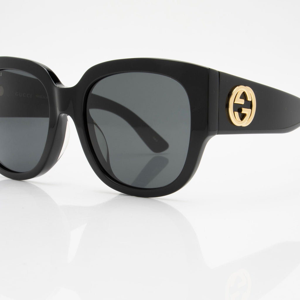 Gucci Interlocking GG Oversized Square Sunglasses