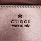 Gucci Matelasse Padded Iridescent Leather GG Marmont Small Camera Bag