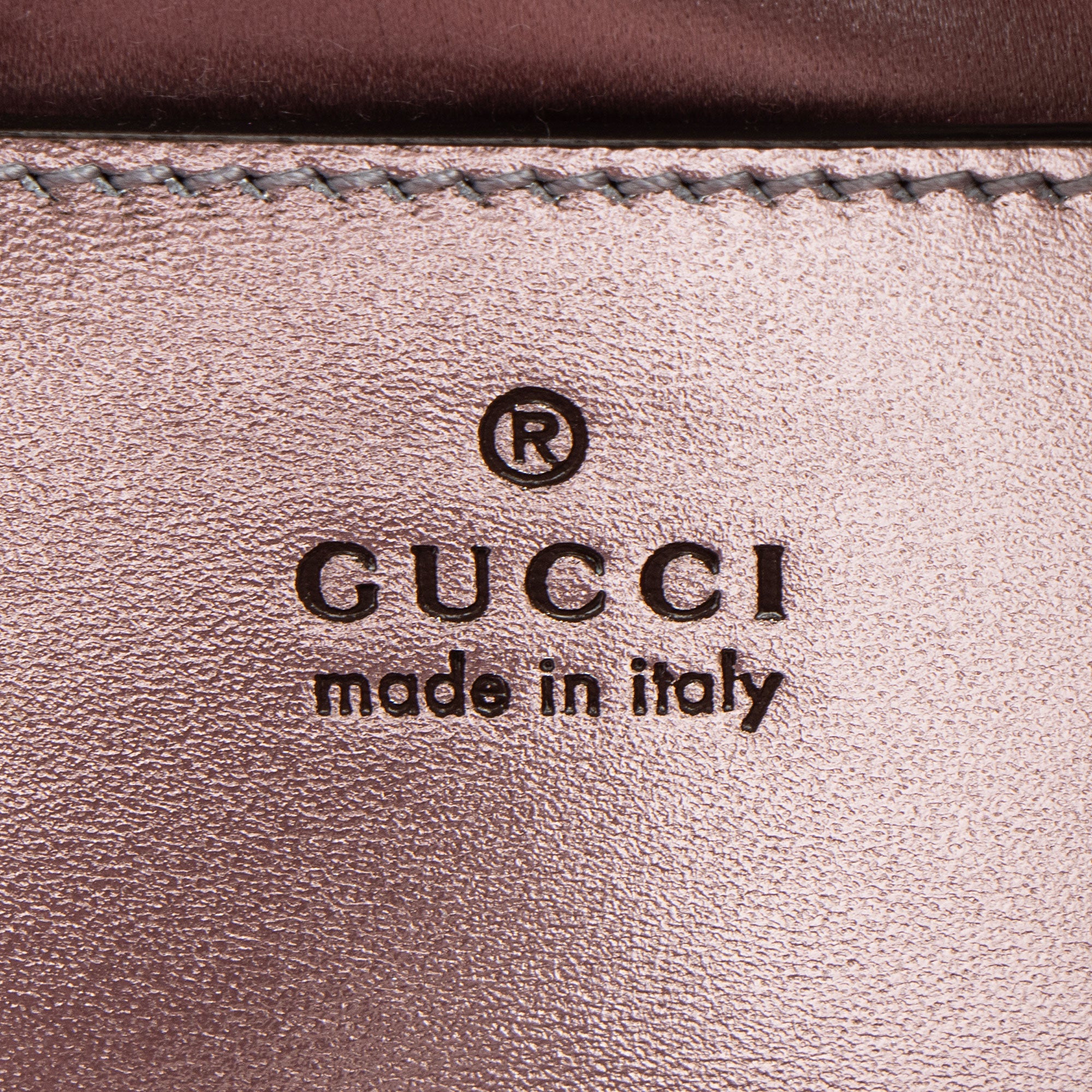 Gucci Matelasse Padded Iridescent Leather GG Marmont Small Camera Bag
