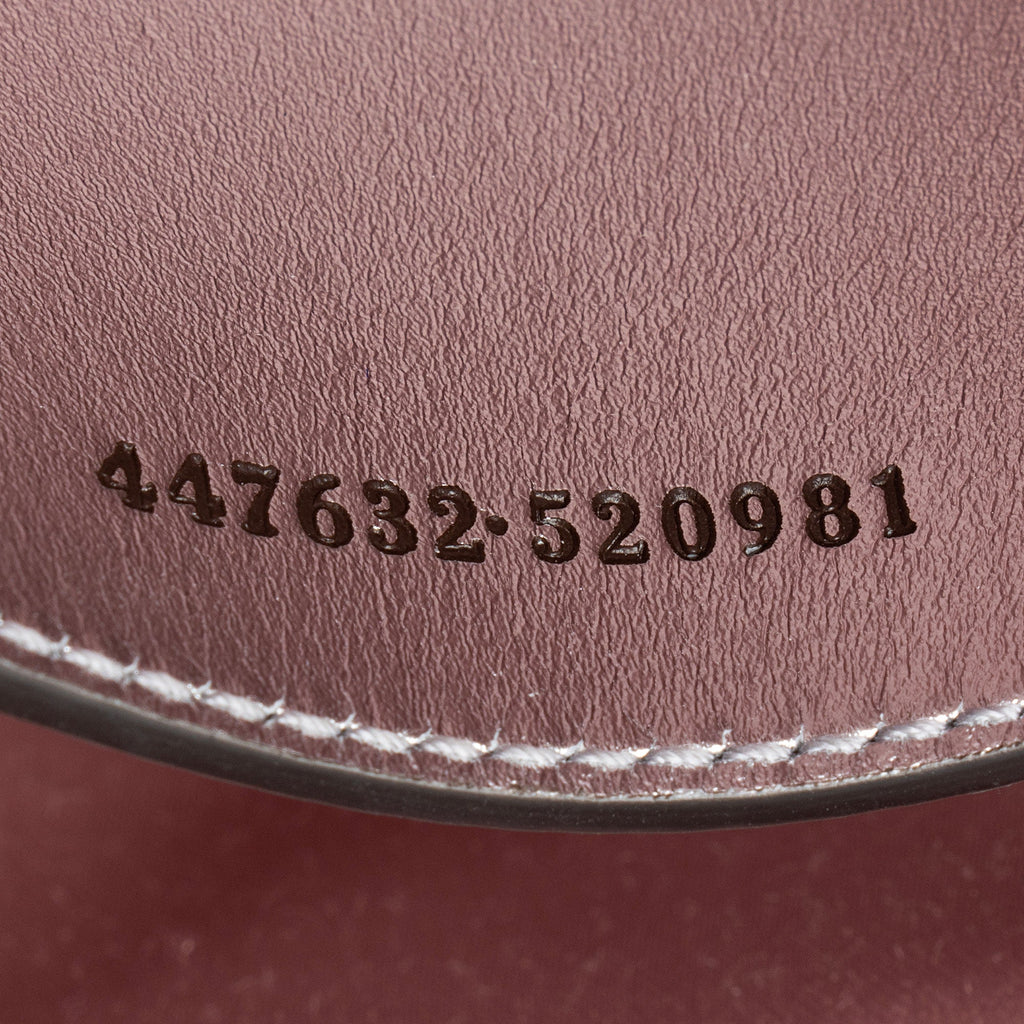 Gucci Matelasse Padded Iridescent Leather GG Marmont Small Camera Bag