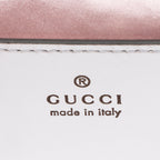 Gucci Matelasse Padded Iridescent Leather GG Marmont Square Mini Shoulder Bag