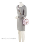 Gucci Matelasse Padded Iridescent Leather GG Marmont Square Mini Shoulder Bag
