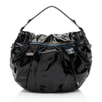 Gucci Iridescent Patent Leather Icon Bit Hobo