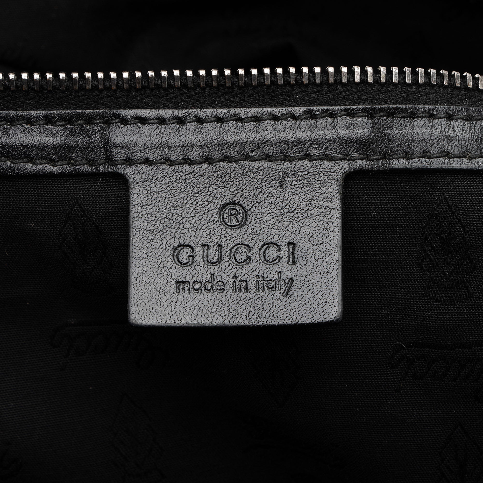 Gucci Iridescent Patent Leather Icon Bit Hobo