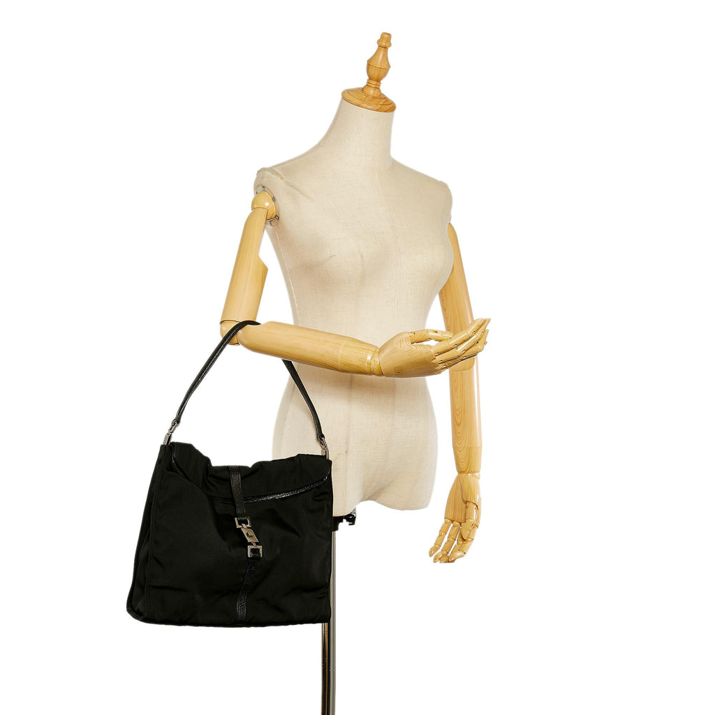 Gucci Jackie Canvas Handbag (SHG-25569)