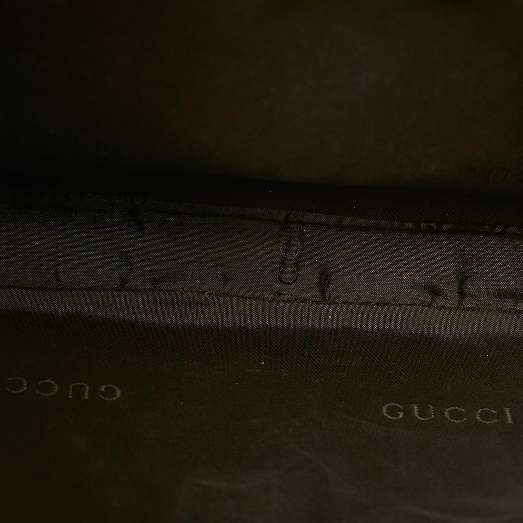 Gucci Jackie Canvas Shoulder Bag (SHG-26639)