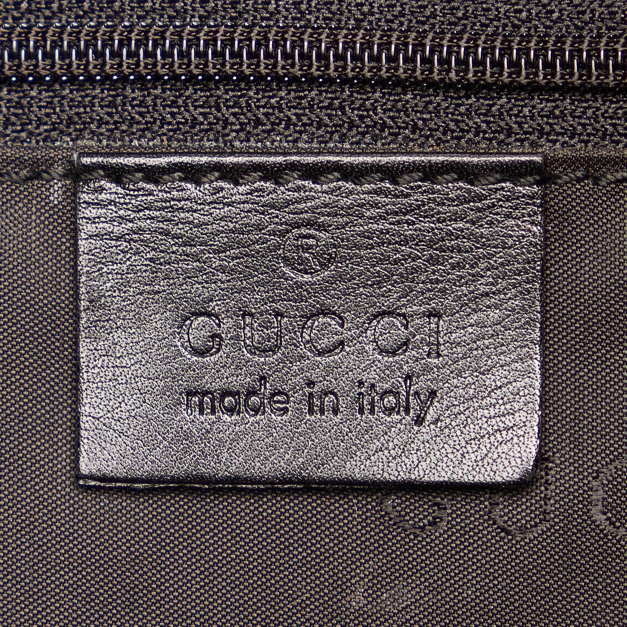 Gucci Jackie Canvas Shoulder Bag (SHG-29996)