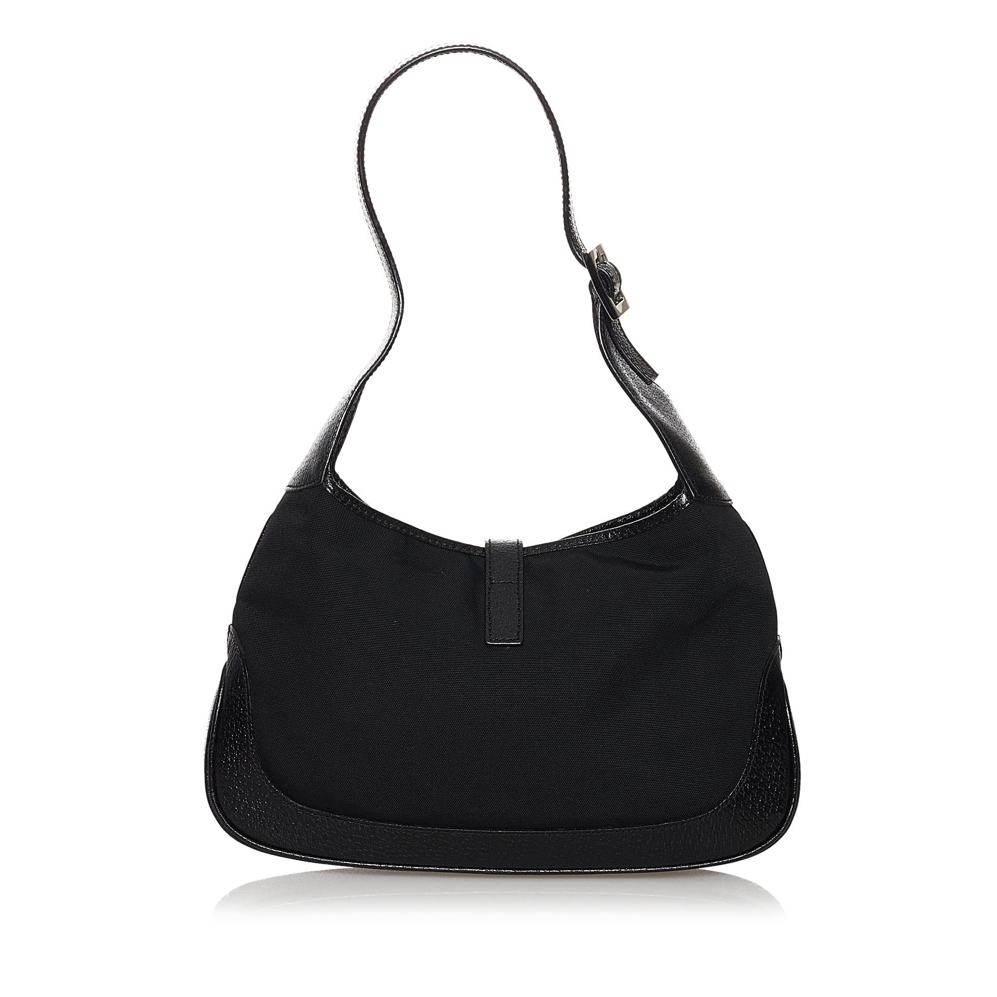 Gucci Jackie Canvas Shoulder Bag (SHG-30003)