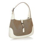 Gucci Jackie Canvas Shoulder Bag (SHG-32010)