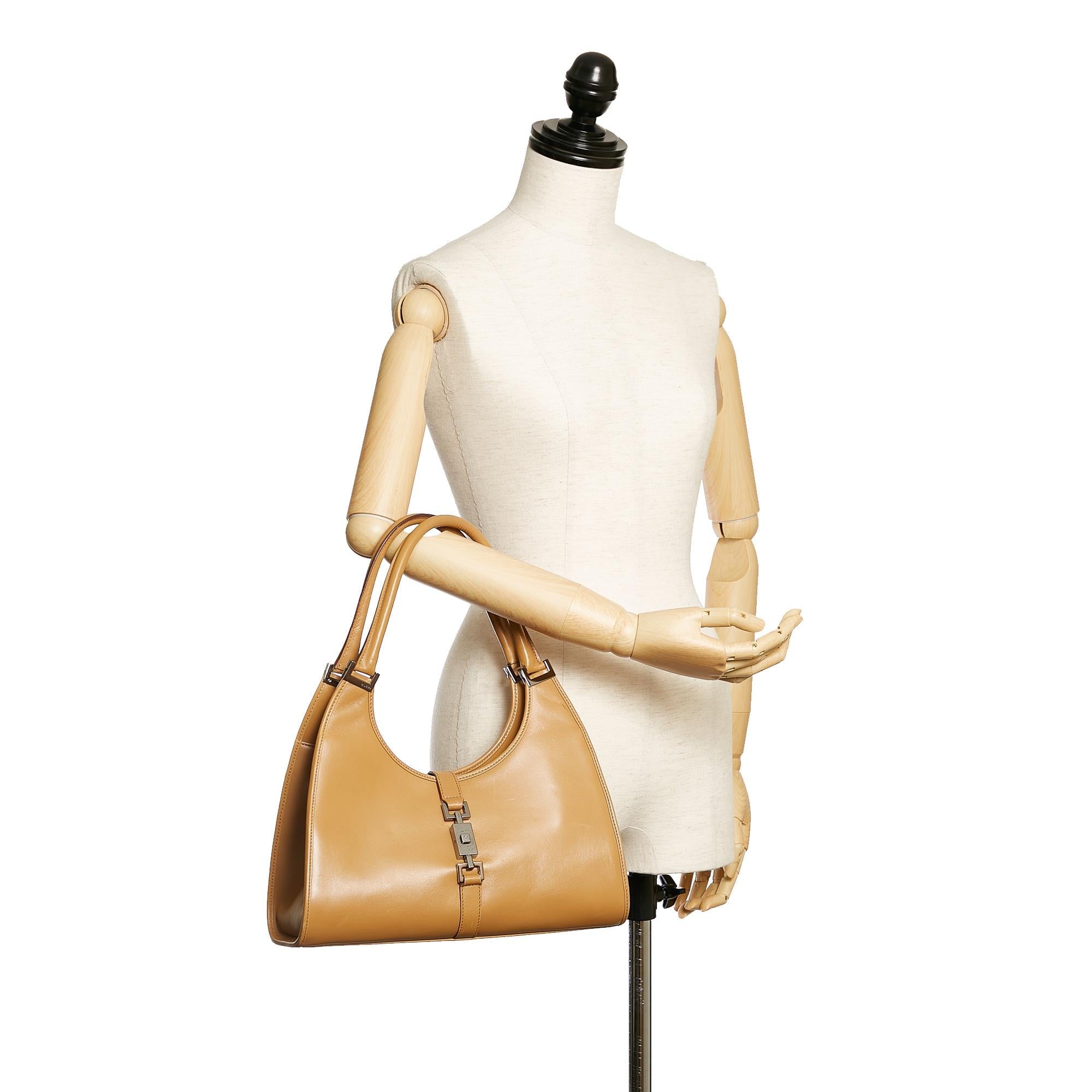 Gucci Jackie Leather Shoulder Bag (SHG-28358)