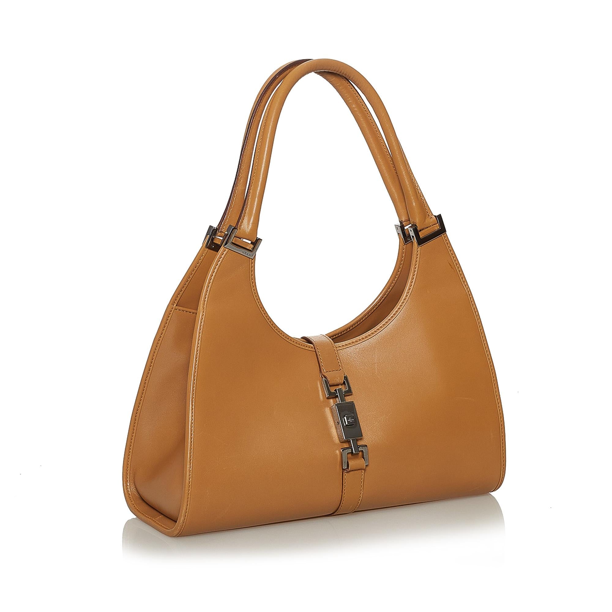 Gucci Jackie Leather Shoulder Bag (SHG-28358)