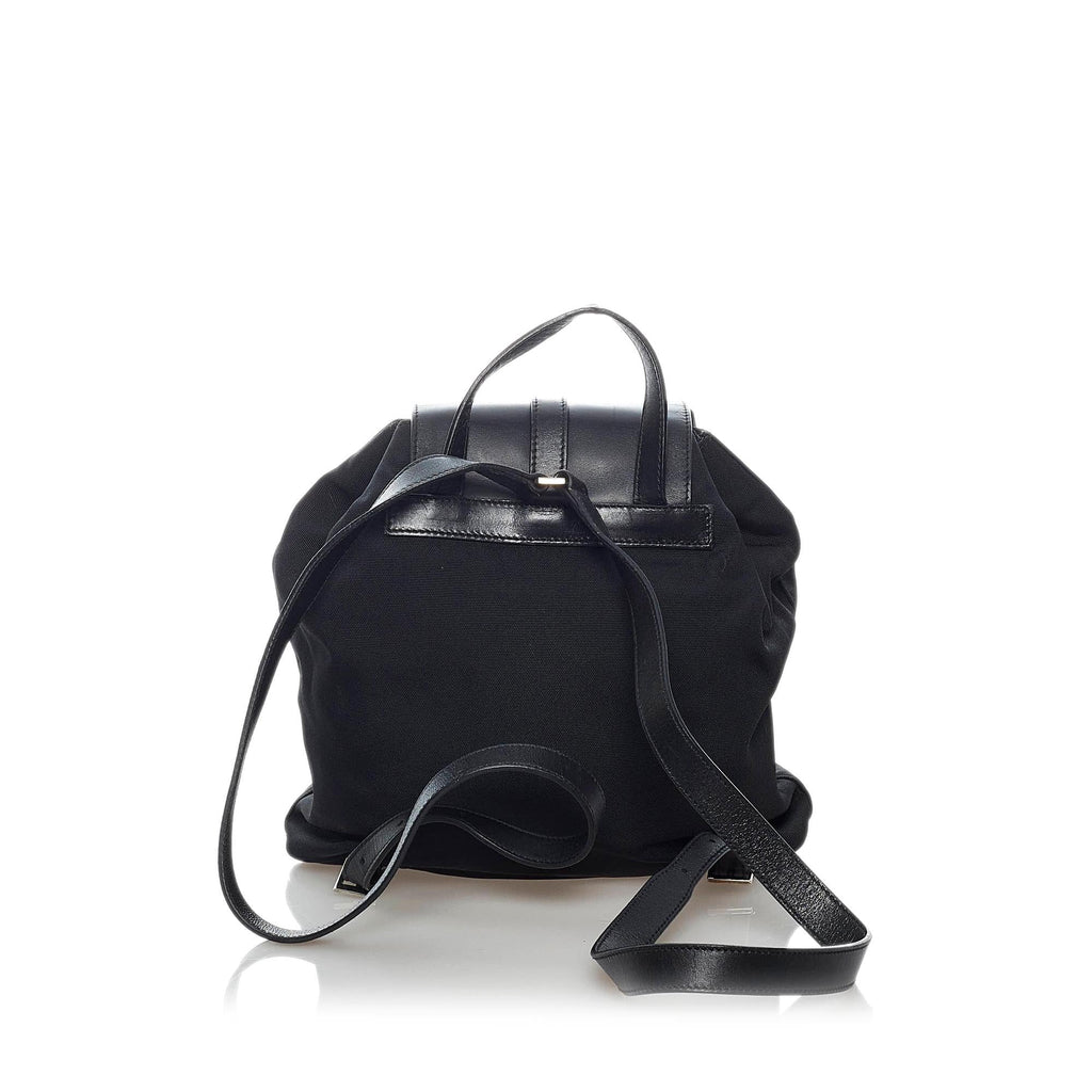 Gucci Jackie Nylon Drawstring Backpack (SHG-30738)