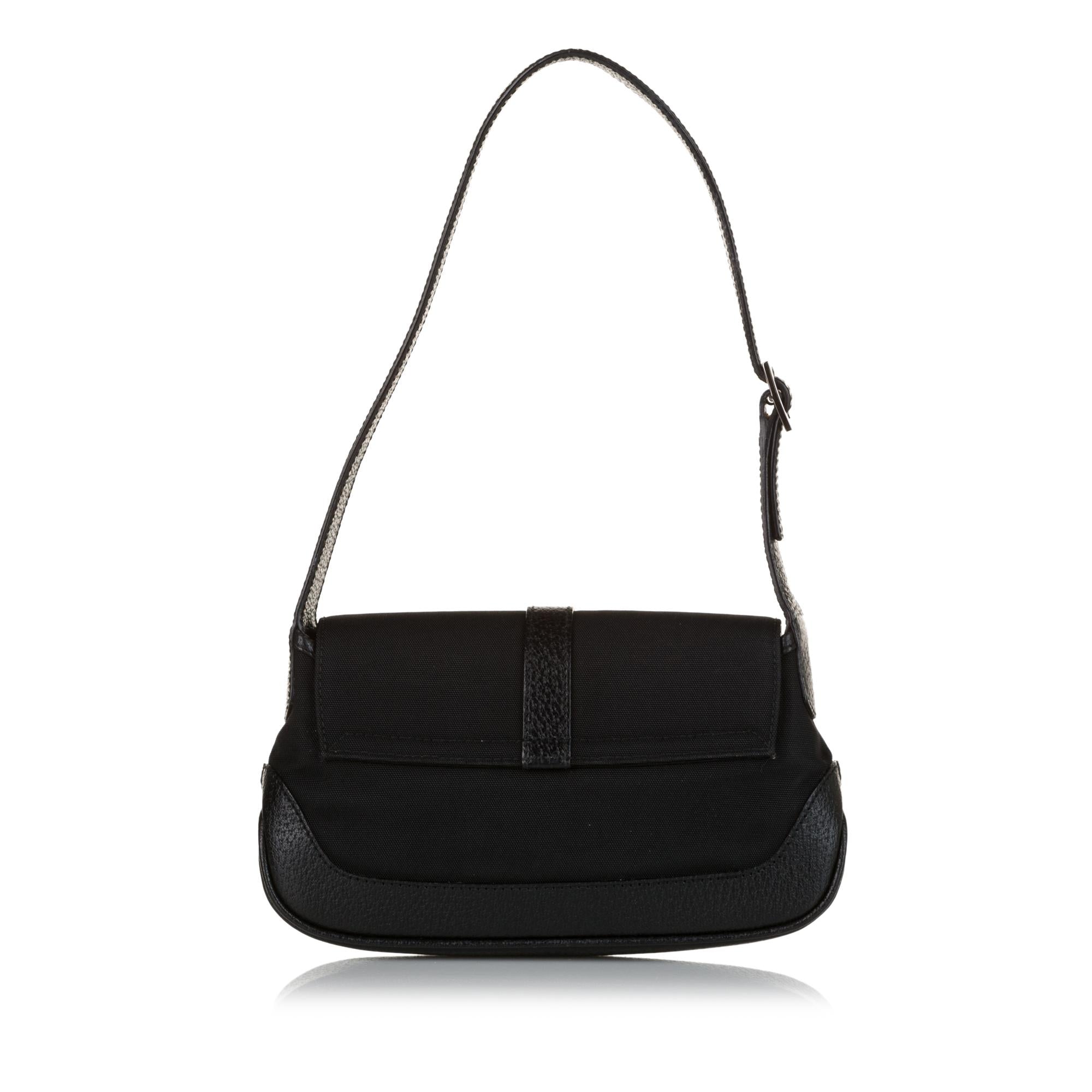 Gucci Jackie Nylon Shoulder Bag (SHG-34491)