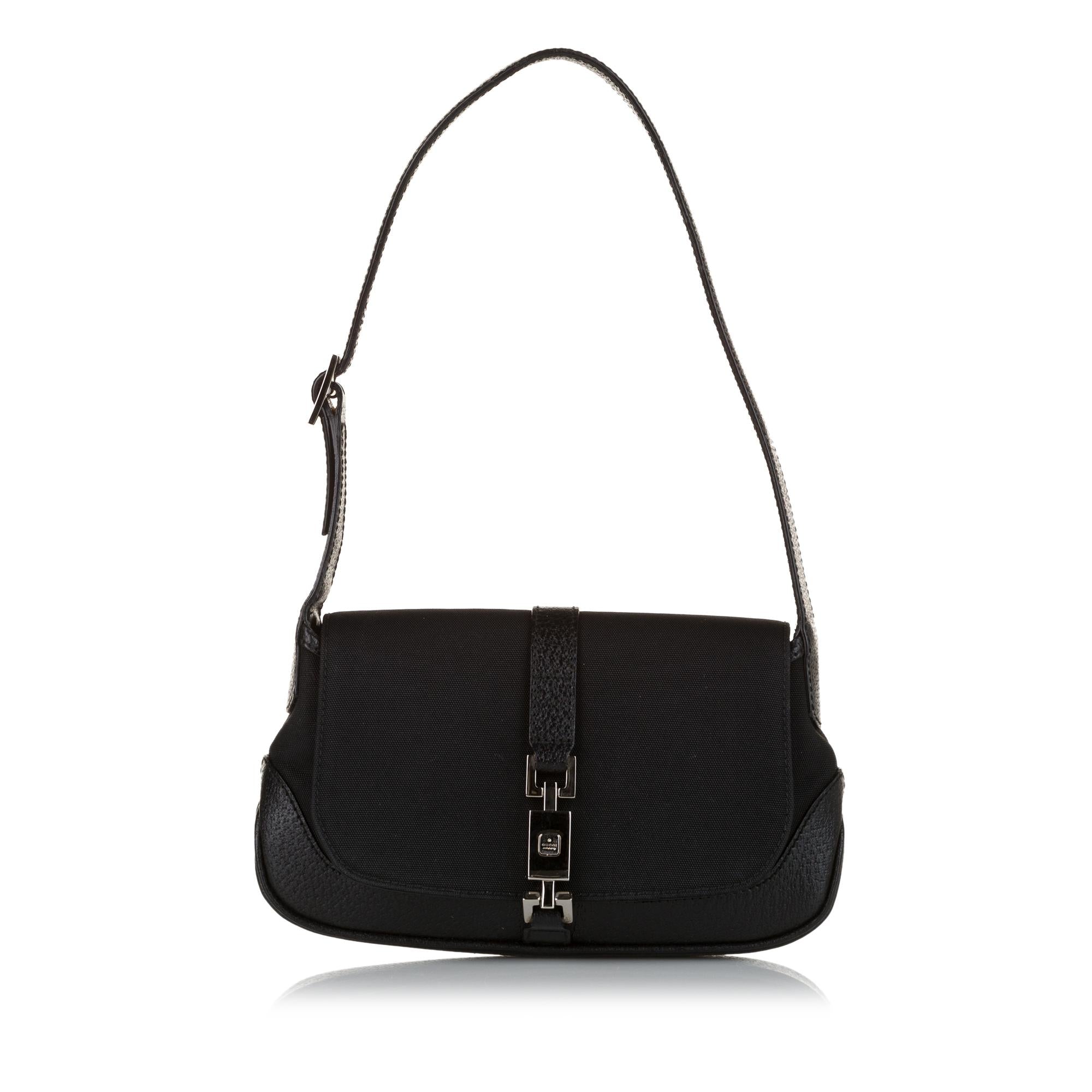Gucci Jackie Nylon Shoulder Bag (SHG-34491)