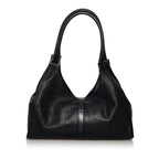 Gucci Jackie Perforated Leather Shoulder Bag (SHG-30008)