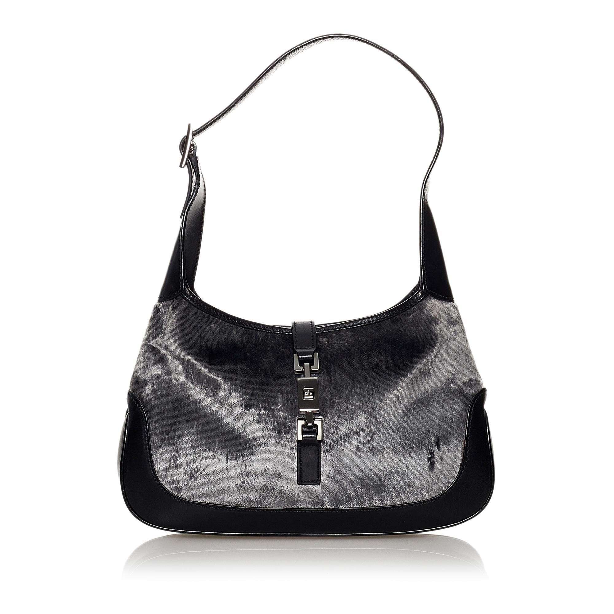 Gucci Jackie Velvet Shoulder Bag (SHG-30755)