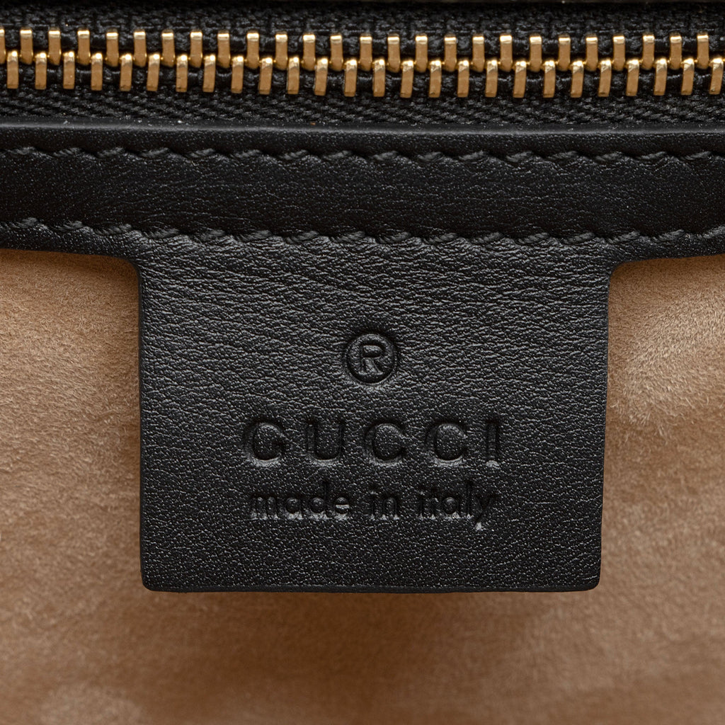 Gucci Jacquard Floral Sylvie Medium Top Handle (SHF-ecl3Zg)
