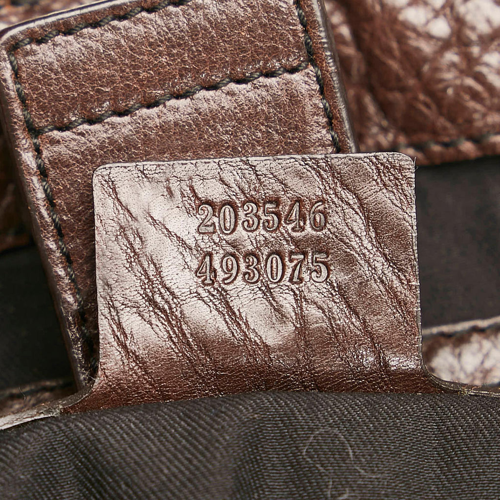 Gucci Jockey Suede Shoulder Bag (SHG-34231)