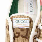 Gucci Jumbo GG Canvas 1977 Tennis Velco Sneakers - Size 6 / 36