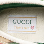 Gucci Jumbo GG Canvas 1977 Tennis Velco Sneakers - Size 6 / 36