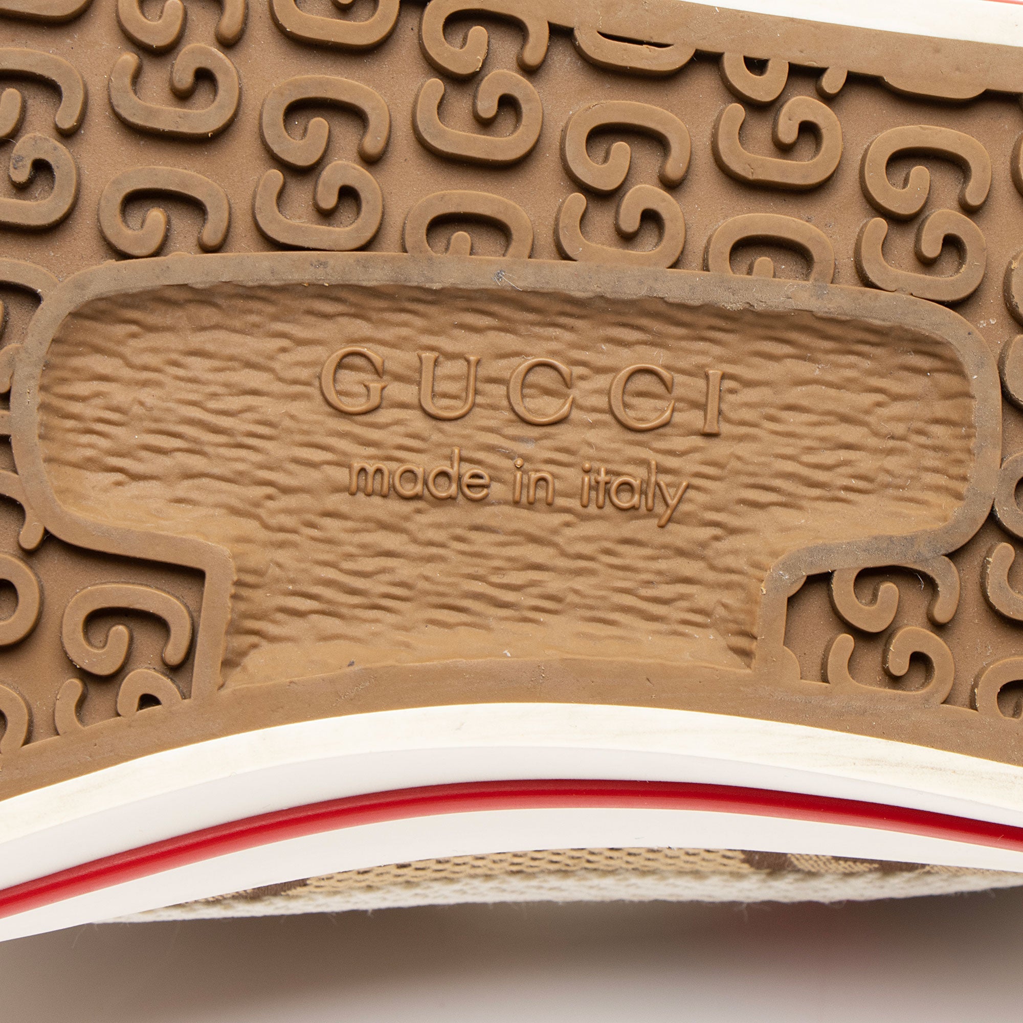 Gucci Jumbo GG Canvas 1977 Tennis Velco Sneakers - Size 6 / 36
