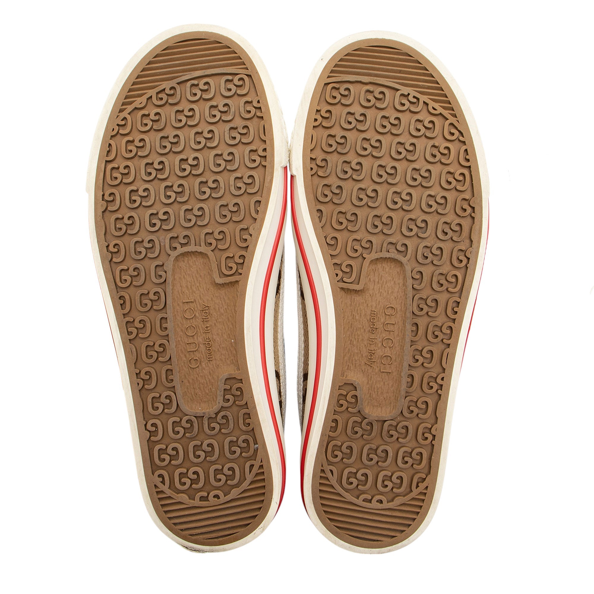 Gucci Jumbo GG Canvas 1977 Tennis Velco Sneakers - Size 6 / 36