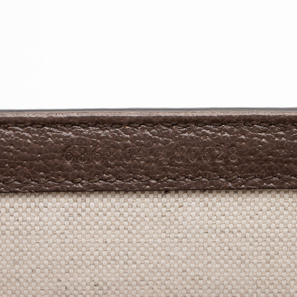 Gucci Jumbo GG Canvas Bamboo 1947 Mini Top Handle Bag (SHF-GbaD9h)