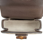 Gucci Jumbo GG Canvas Bamboo 1947 Mini Top Handle