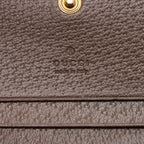 Gucci Jumbo GG Canvas Bamboo Diana Compact Wallet