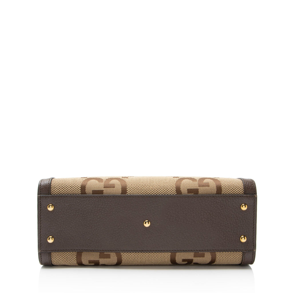 Gucci Jumbo GG Canvas Diana Small Tote