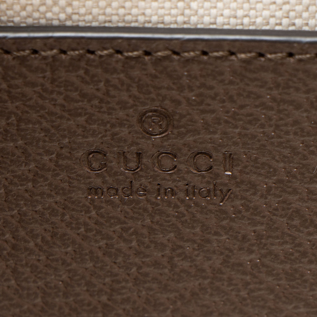 Gucci Jumbo GG Canvas Diana Small Tote