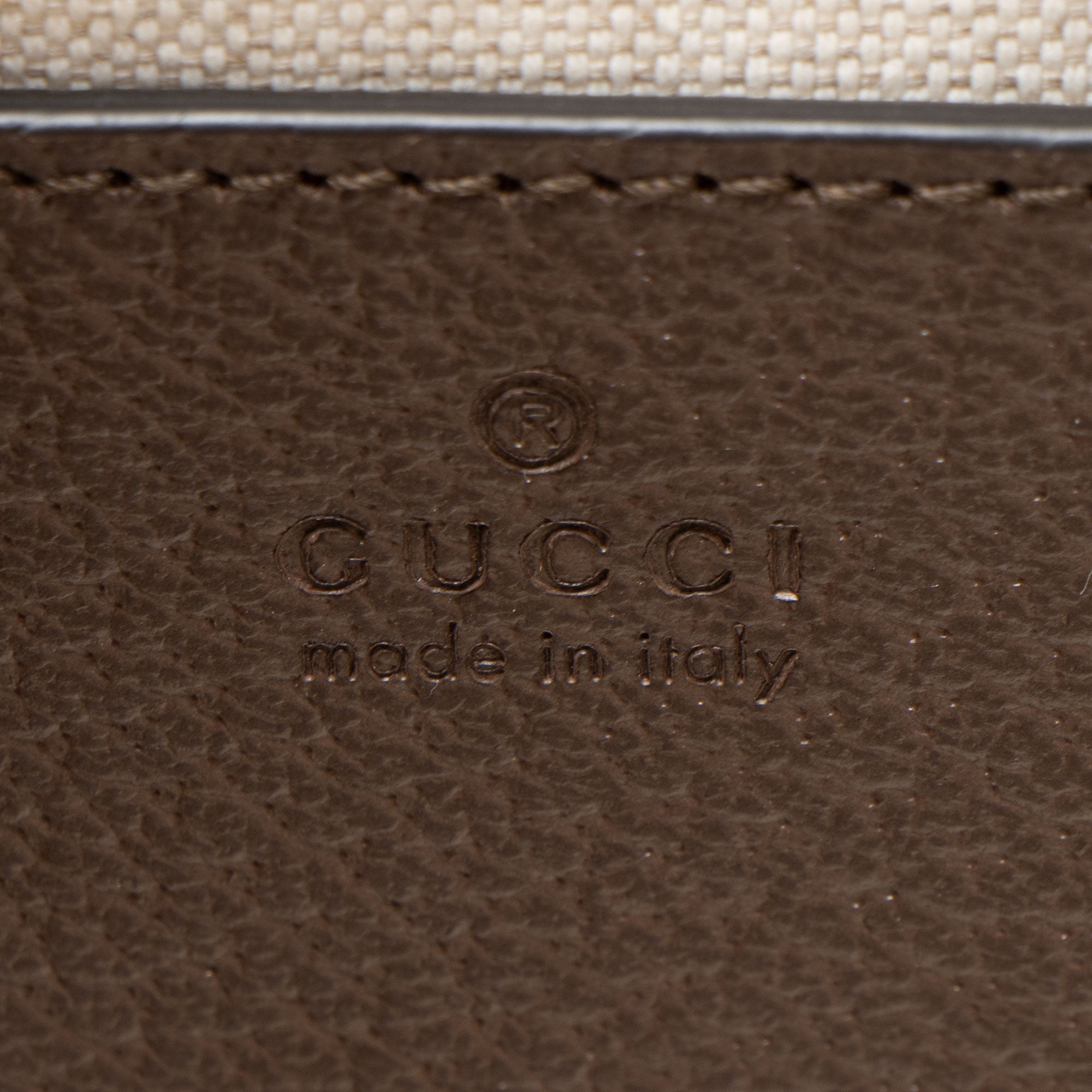 Gucci Jumbo GG Canvas Diana Small Tote