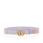Gucci Jumbo GG Canvas GG Marmont Belt - Size 36 / 90