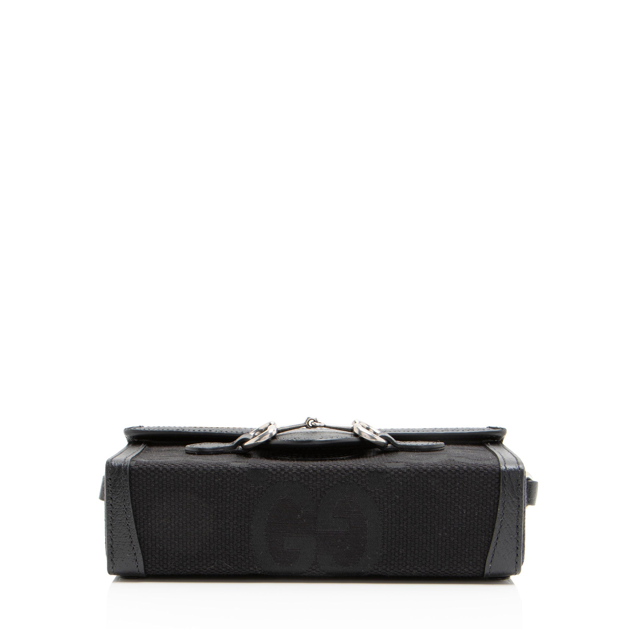 Gucci Jumbo GG Canvas Horsebit 1955 Mini Shoulder Bag