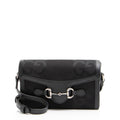 Gucci Jumbo GG Canvas Horsebit 1955 Mini Shoulder Bag