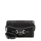 Gucci Jumbo GG Canvas Horsebit 1955 Mini Shoulder Bag