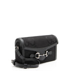 Gucci Jumbo GG Canvas Horsebit 1955 Mini Shoulder Bag