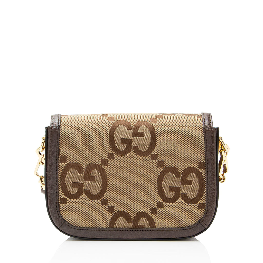 Gucci Jumbo GG Canvas Horsebit 1955 Mini Crossbody