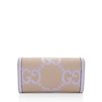 Gucci Jumbo GG Canvas Ophidia Continental Wallet on Chain