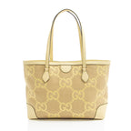 Gucci Jumbo GG Canvas Ophidia Large Shopping Tote