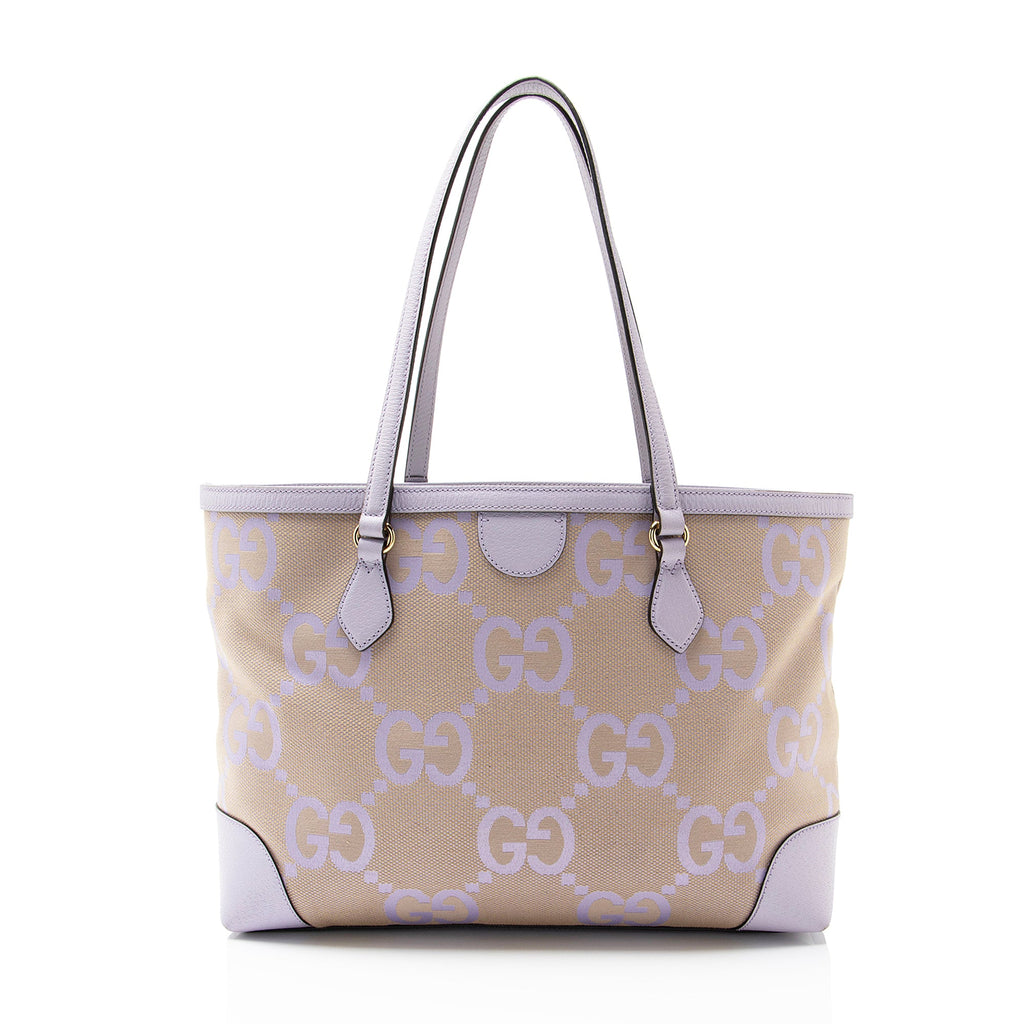 Gucci Jumbo GG Canvas Ophidia Large Shopping Tote