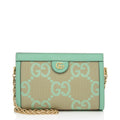 Gucci Jumbo GG Canvas Ophidia Medium Chain Shoulder Bag