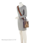 Gucci Jumbo GG Canvas Vertical Mini Tote (SHF-WxnvE9)