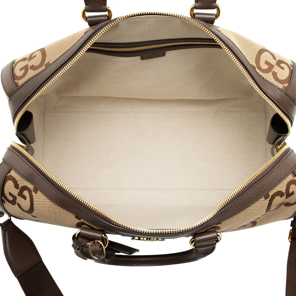 Gucci Jumbo GG Canvas Web Medium Duffle