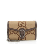 Gucci Jumbo GG Dionysus Chain Wallet (SHF-ifYTOk)