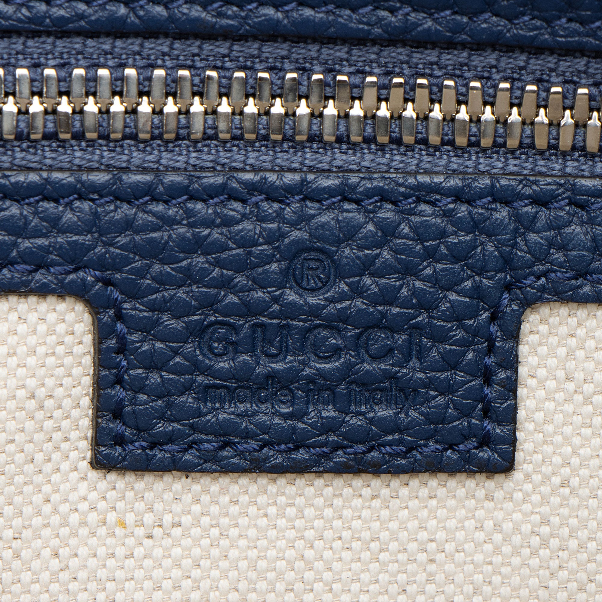 Gucci Jumbo GG Embossed Leather Medium Messenger