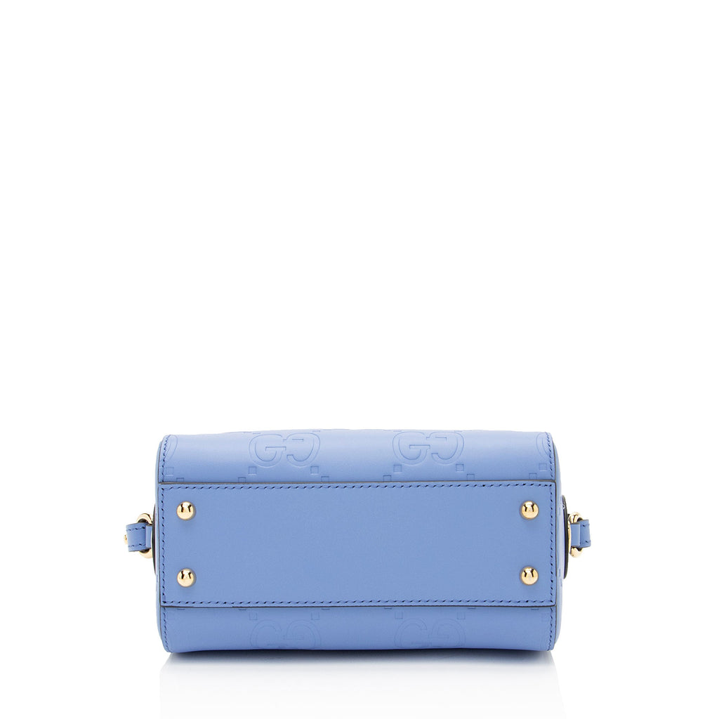 Gucci Jumbo GG Leather Mini Satchel